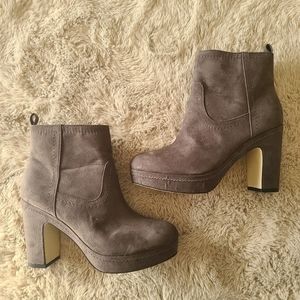 H&M suede booties